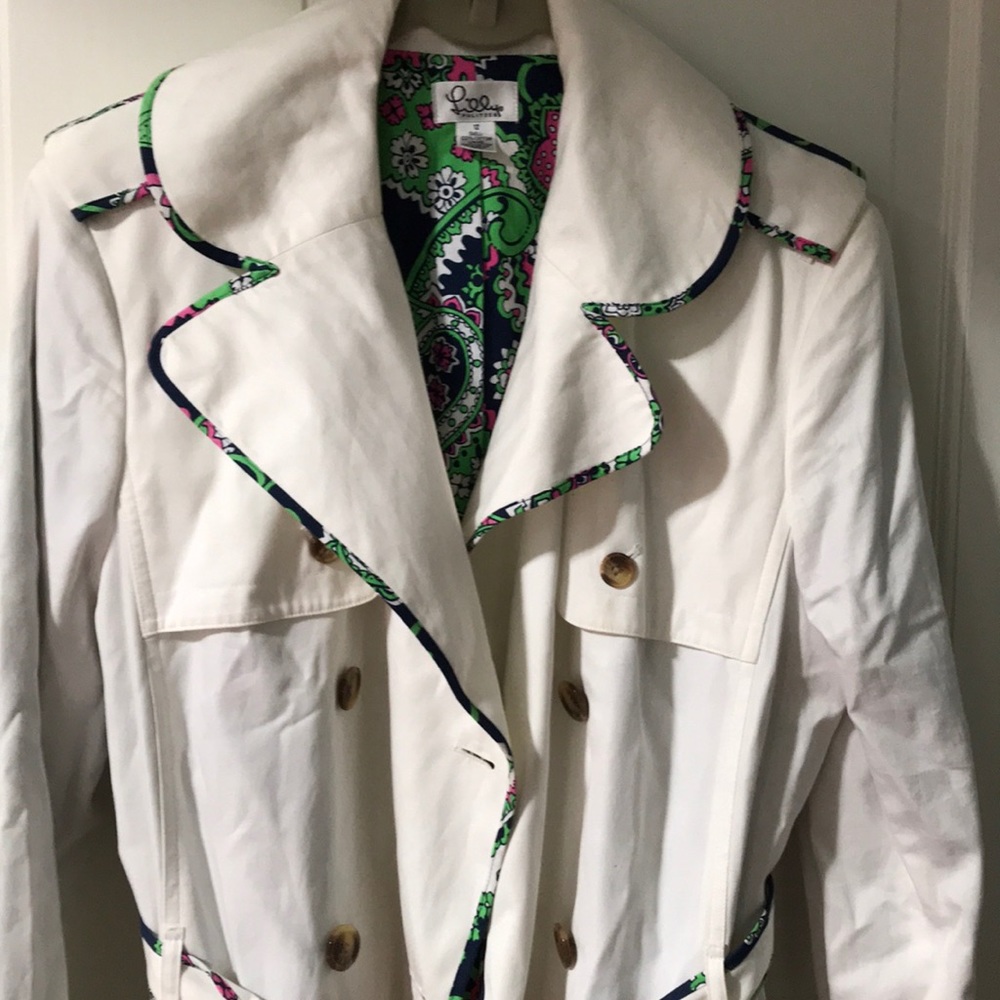 Lily Pulitzer Trench Coat